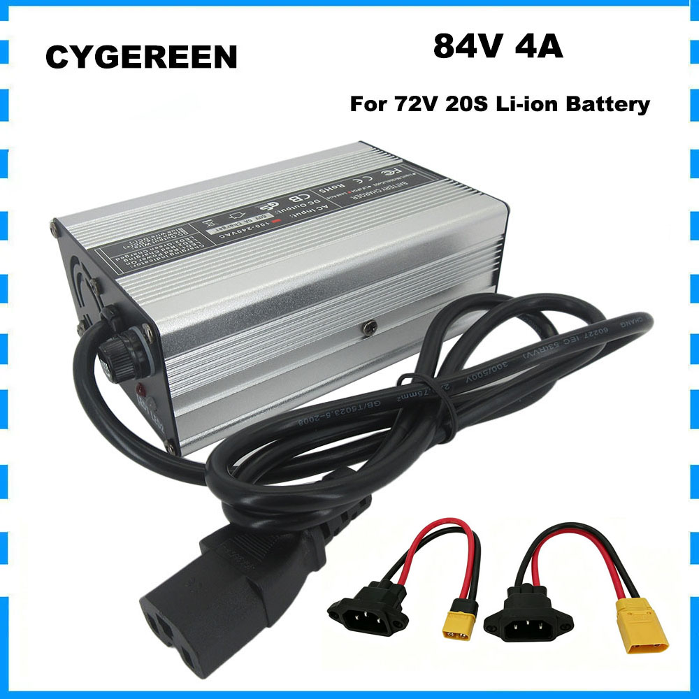 84V 20A Smart Charger - 84В 4А Быстрое зарядное устройство для