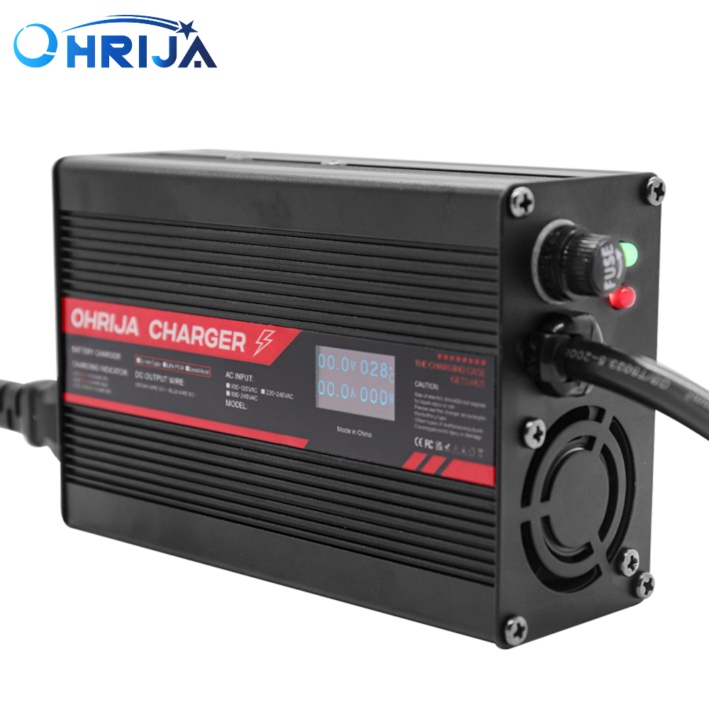 84V 20A Smart Charger - Умное алюминиевое зарядное устройство OHRIJA 54,6