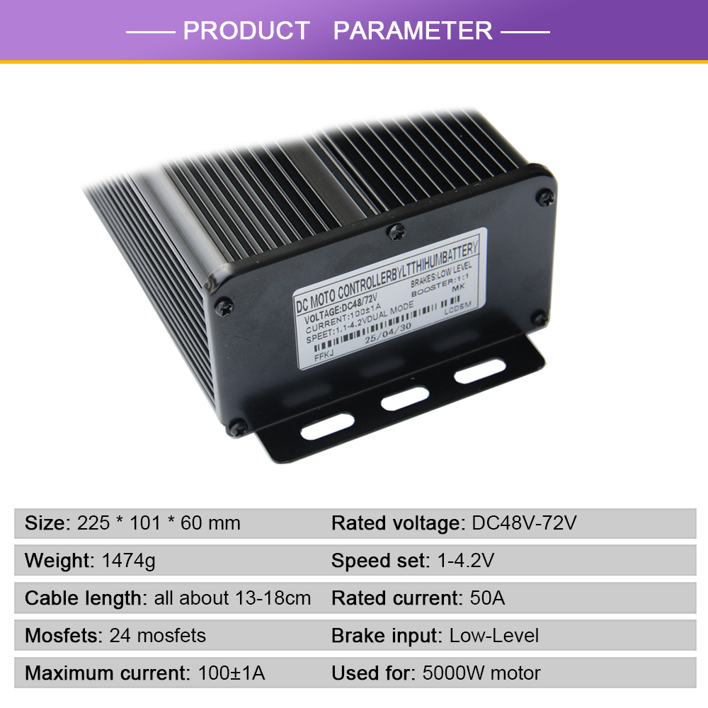 Контроллер 100A для электровел – обзор и цена 72V 100A Sabvoton Controller