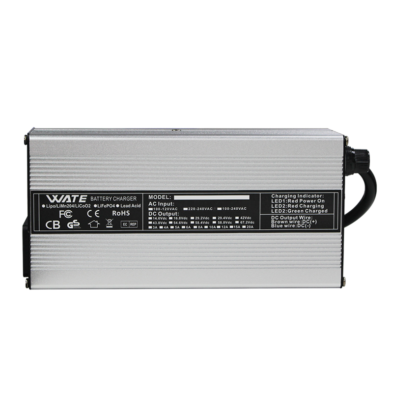 58,4 В 12 А LiFePO4 Зарядное у – обзор и цена 84V 20A Smart Charger